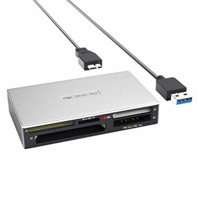 INDMEM MCR86-U3 USB-C MULTI CARD READER USB3.0 NEW