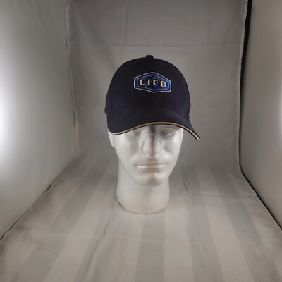 Crane Inspection & Certification Bureau CICB Ball Cap New adjustable back Navy