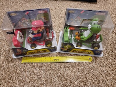 SUPER MARIO + YOSHI FERNGESTEUERTE KARTS NEU! NINTENDO OFFICIAL 64 RC RADIO NKOK