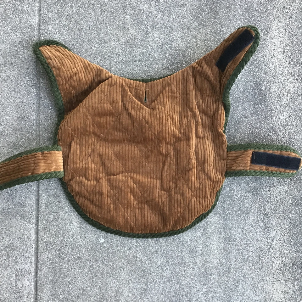 Woolrich Pet Dog Corduroy Patchwork Coat Vest Fall Winter Jacket - Image 4 of 4