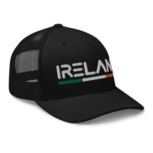 Casquette camionneur drapeau irlandais minimal maille irlande - Photo 1/14