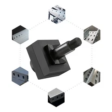 1.77*1.77in Black SS Manual/ Electric Square Hydraulic Hole Punch Knockout Die