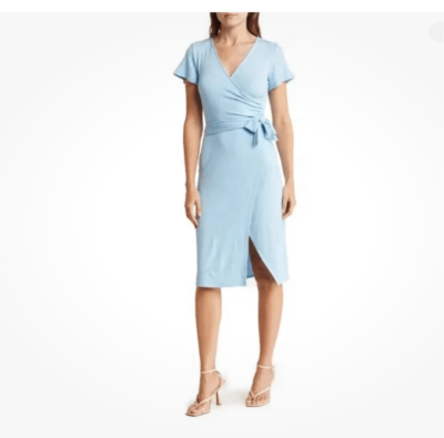 blue dress nordstrom rack Turquoise Plus Size Floaty Maxi Silk Dress – Lindsey Brown main image 1