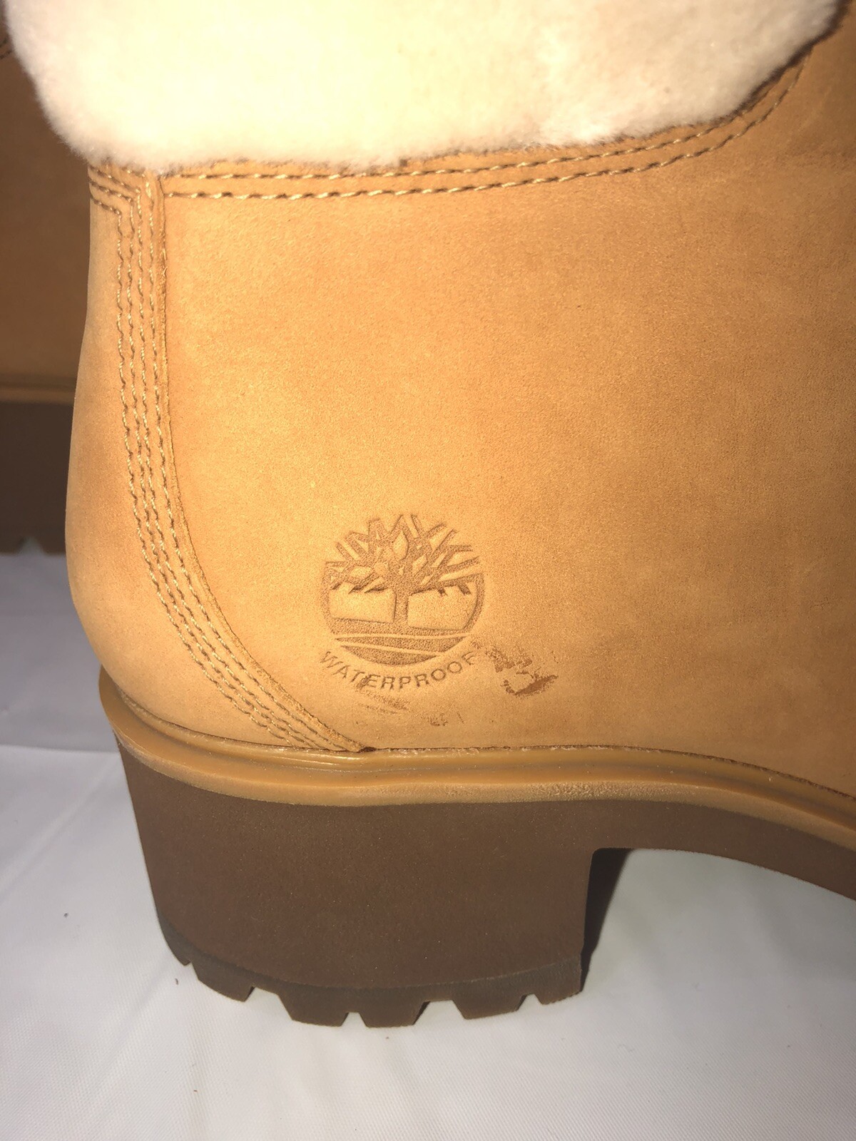 TIMBERLAND WOMEN'S MID HIKER WP W/MEMORY FOAM Nubuck Size 9.5 image 9