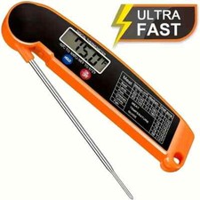 Instant Read Digital Meat Thermometer BBQ Grill Smoker For Kitchen Food Cooking