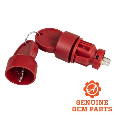 Genuine Ariens 20001046 Snowblower Stop/Run Ignition Key Switch