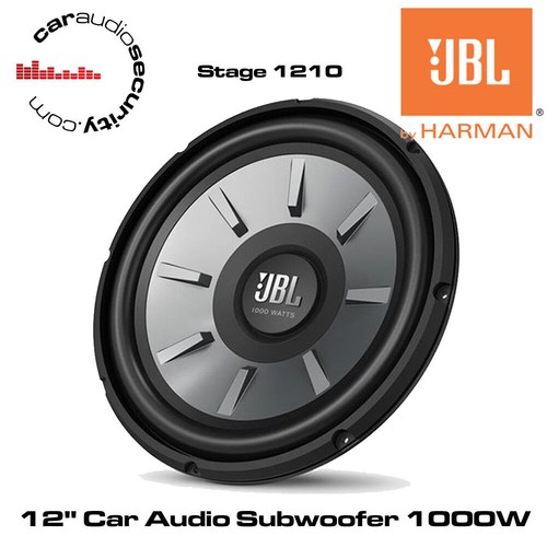 JBL STAGE 1210 12" Car Audio Subwoofer 1000W Car Sub Bass Woofer 4