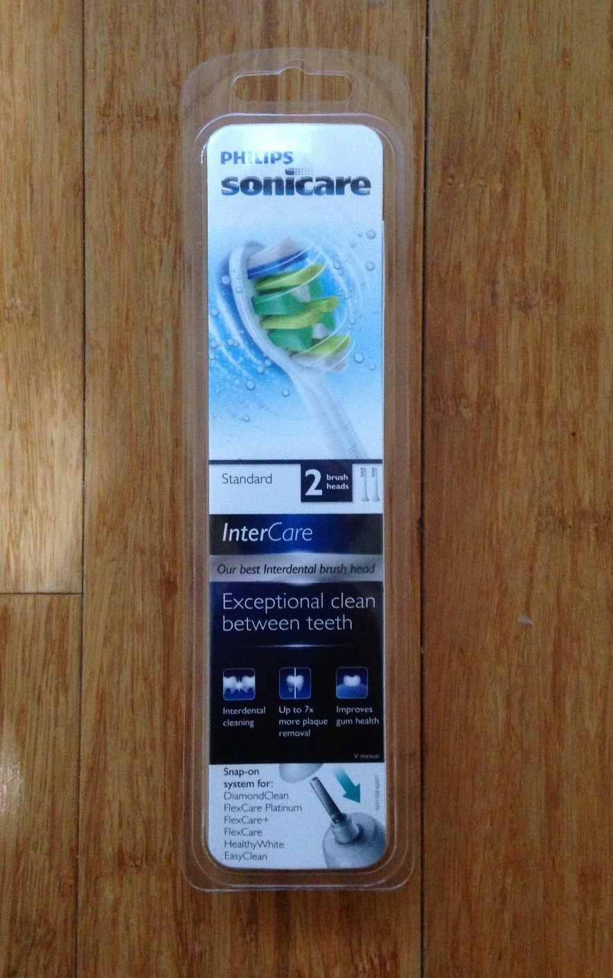 SONICARE InterCare Replacement Toothbrush Brush Heads Sonic Care