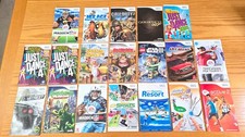 Lot of 19 Nintendo Wii Manuals: Sports Resort, 007 Goldeneye, Deca Sports, etc