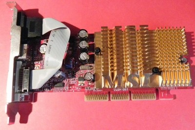 MSI NVIDIA GEFORCE 6200 AX 128MB NX6200AX-TD128LF Grafikkarte