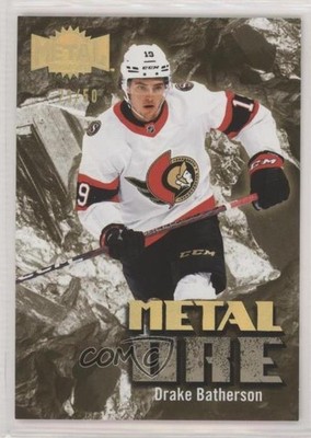 2022-23 Skybox Metal Universe Metal Ore Gold 25/50 Drake Batherson #MO-14 2d8