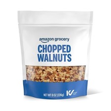 Chopped Walnuts for Baking and Cooking 8 Oz Bag Fresh Natural Unsalted Nuts
