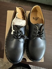 Dr Martens 1461 nero liscio taglia 6 uomo / 7 donna EU 38