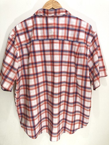 Falls Creek Men’s Button Up Shirt Size XL Short Sleeve Performance - Picture 12 of 19