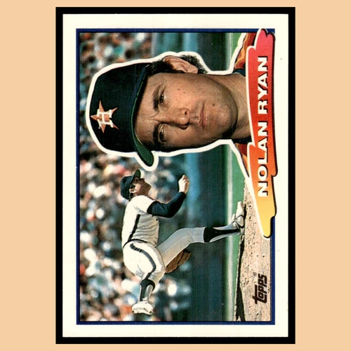 Nolan Ryan #29 1988 Topps Big Houston Astros Baseball Card MLB NM