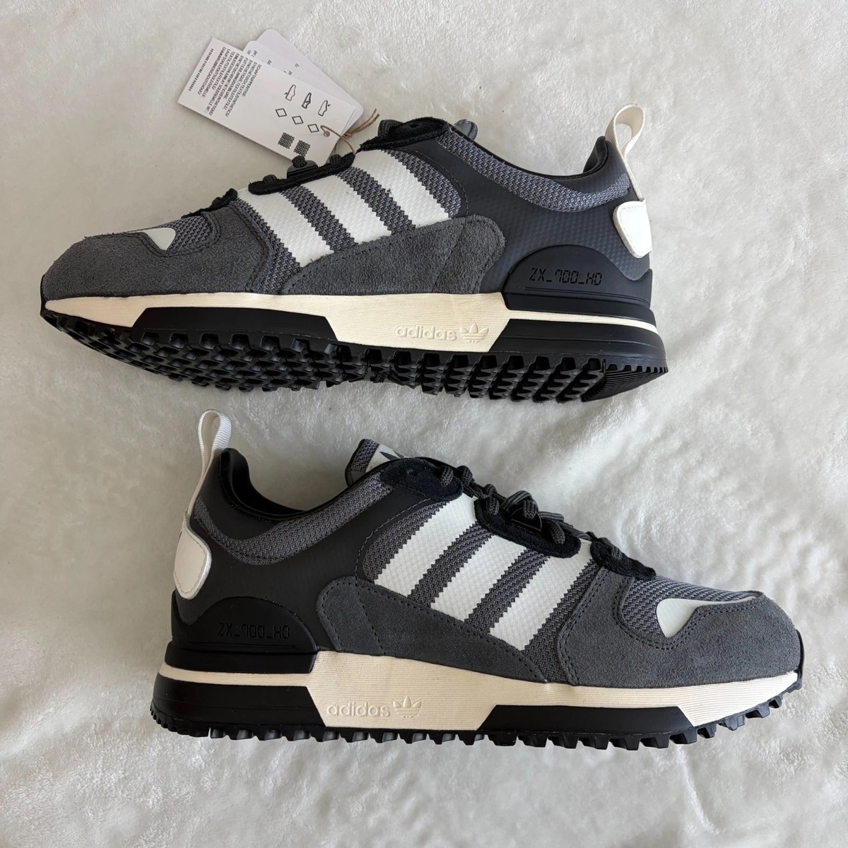 Size 8 - adidas ZX 700 HD Grey White for sale online | eBay