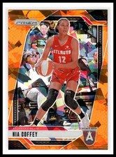 Nia Coffey 2024 WNBA Orange  Ice Prizms Atlanta Dream