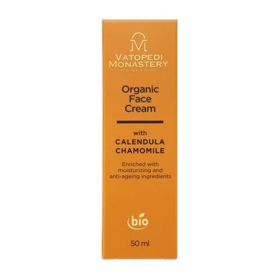 Vatopedi Kloster Bio Gesichtscreme mit Ringelblume und Kamille - 50ml