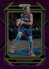 2023 Panini Prizm WNBA #35 Allie Quigley Purple #/149