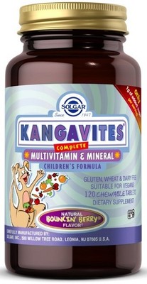 Kangavites Multivitamin & Mineral 120 Kautabletten - Bouncin' Beerenges