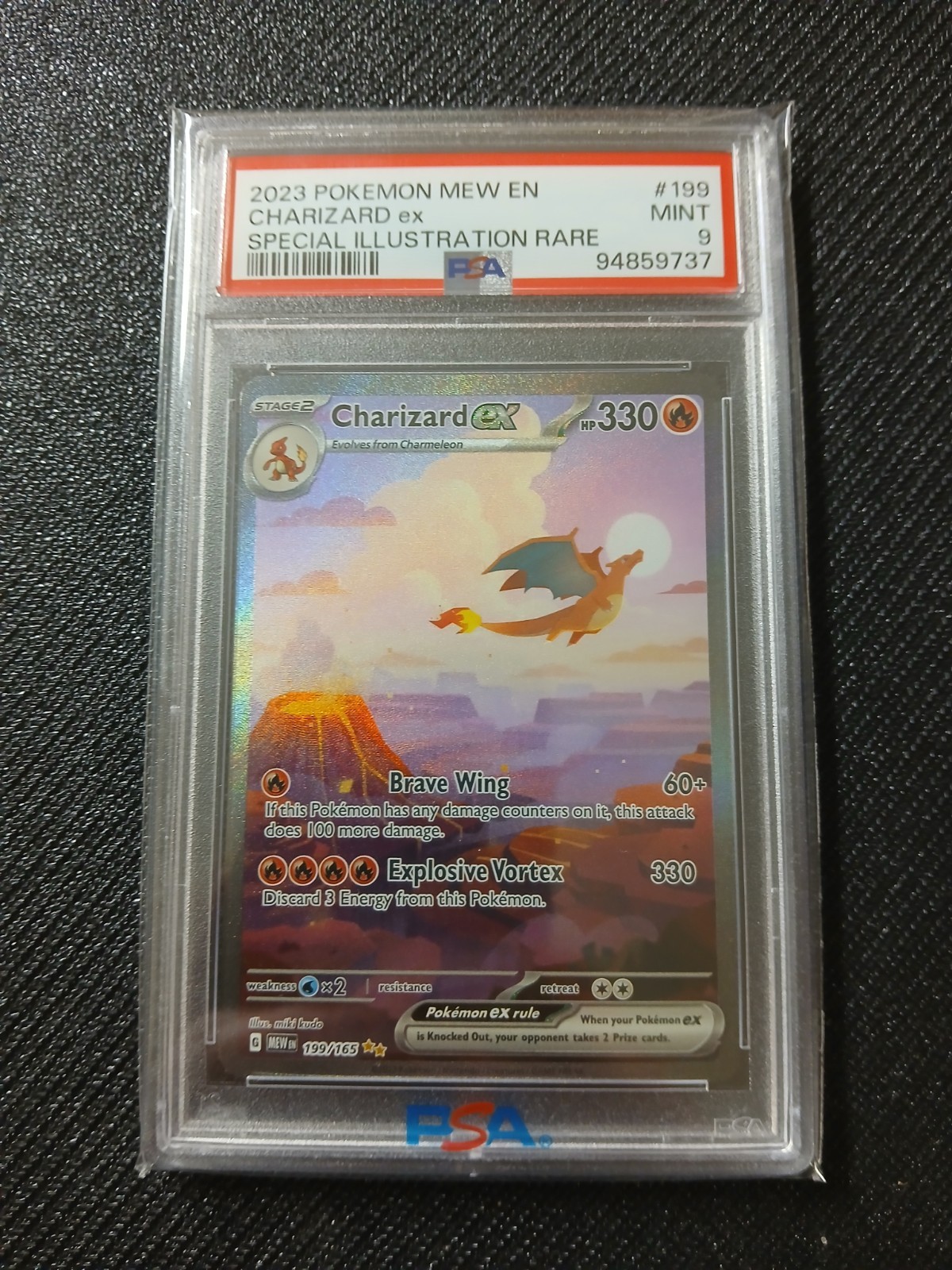 2023年 CHARIZARD ex SPECIAL ART RARE 2023 Pokemon Obf En-obsidian Flames 223 Charizard Ex Special