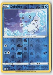 Cubchoo 048/189 Darkness Ablaze Reverse Holo Common