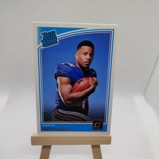2018 Panini Donruss Saquon Barkley Rated Rookie Card. rookie card picture