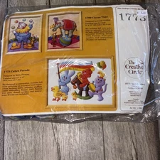 NIP Creative Circle Kit - Babies - cat bunny duck Calico Parade #1773 - 1988
