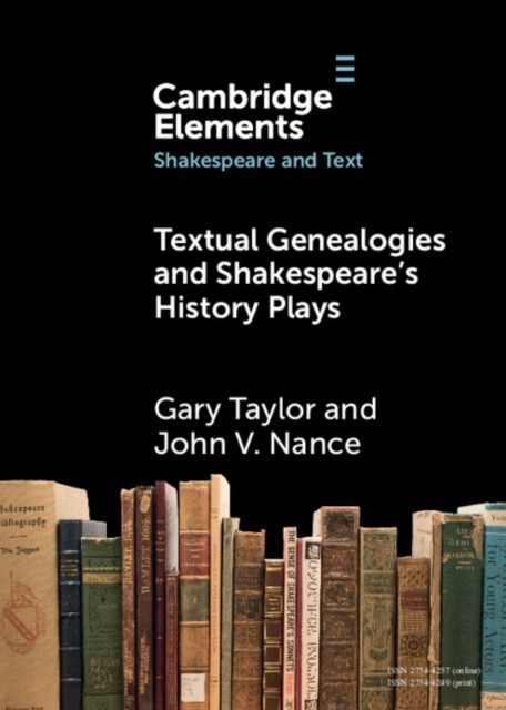 Textual Genealogies and Shakespeare's History Plays by Gary Taylor | PB | 2026 - Image 7