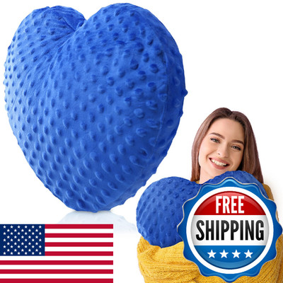 Briwooody 9 lb Sensory Weighted Pillow with Glass Bead Filled, Heavy Soft Versat