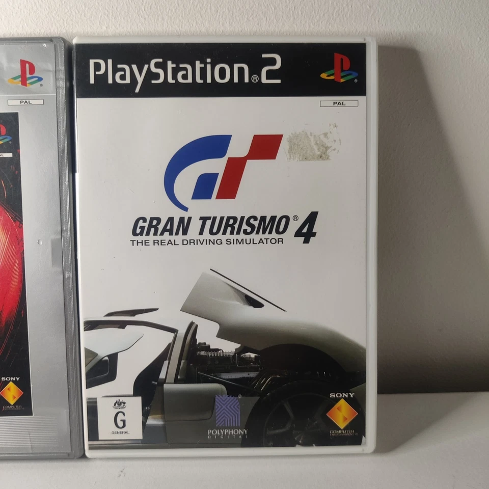 Gran Turismo 3 & 4 Sony PlayStation 2 PS2 Video Game PAL Complete w Manual VGC - Image 3 of 4