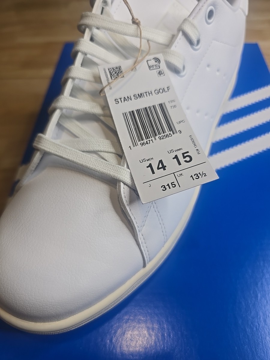 Adidas Mens Golf Shoe Stan Smith M14 / W15 White IG1561 | eBay