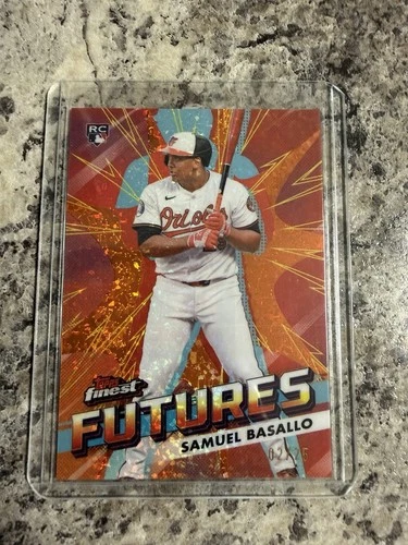 2026 Topps Finest Samuel Basallo Base (RAW)