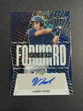 2021 Leaf Flash Harry Ford Forward Auto Navy Rookie RC #/99