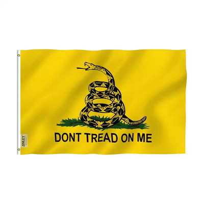 3 Ft. X 5 Ft. Don'T Tread on Me Flag - Durable Polyester, Vivid Colors, Double S
