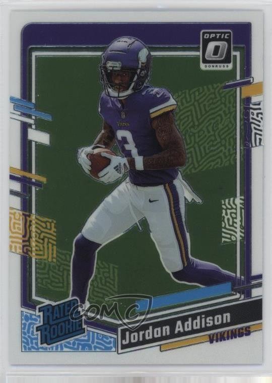 2023 Panini Donruss Optic Rated Rookie Jordan Addison #271 07i7