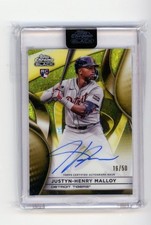 2025 Topps Chrome Black Justyn-Henry Malloy Gold /50 Rookie Sealed