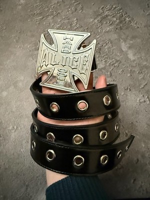 Alice Hollywood x Midnight Studios belt La Exclusive iron cross