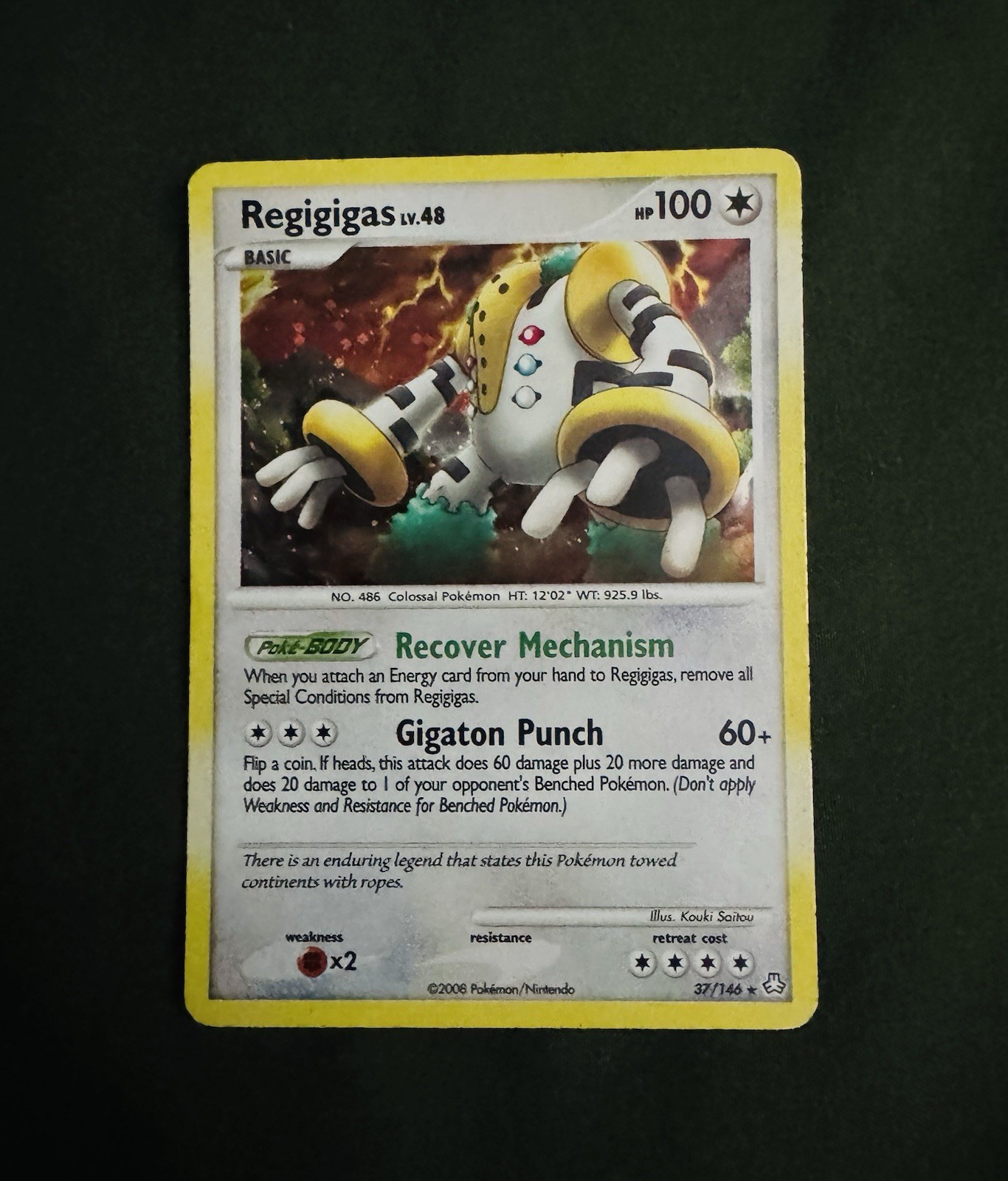 Regigigas 037/146 Holo MP