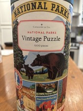 National Parks Vintage Puzzle 1000 - Cavallini Papers Co. - 2019