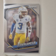 Panini 2025 Prizm Derwin James Jr. #241 Los Angeles Chargers Football Card