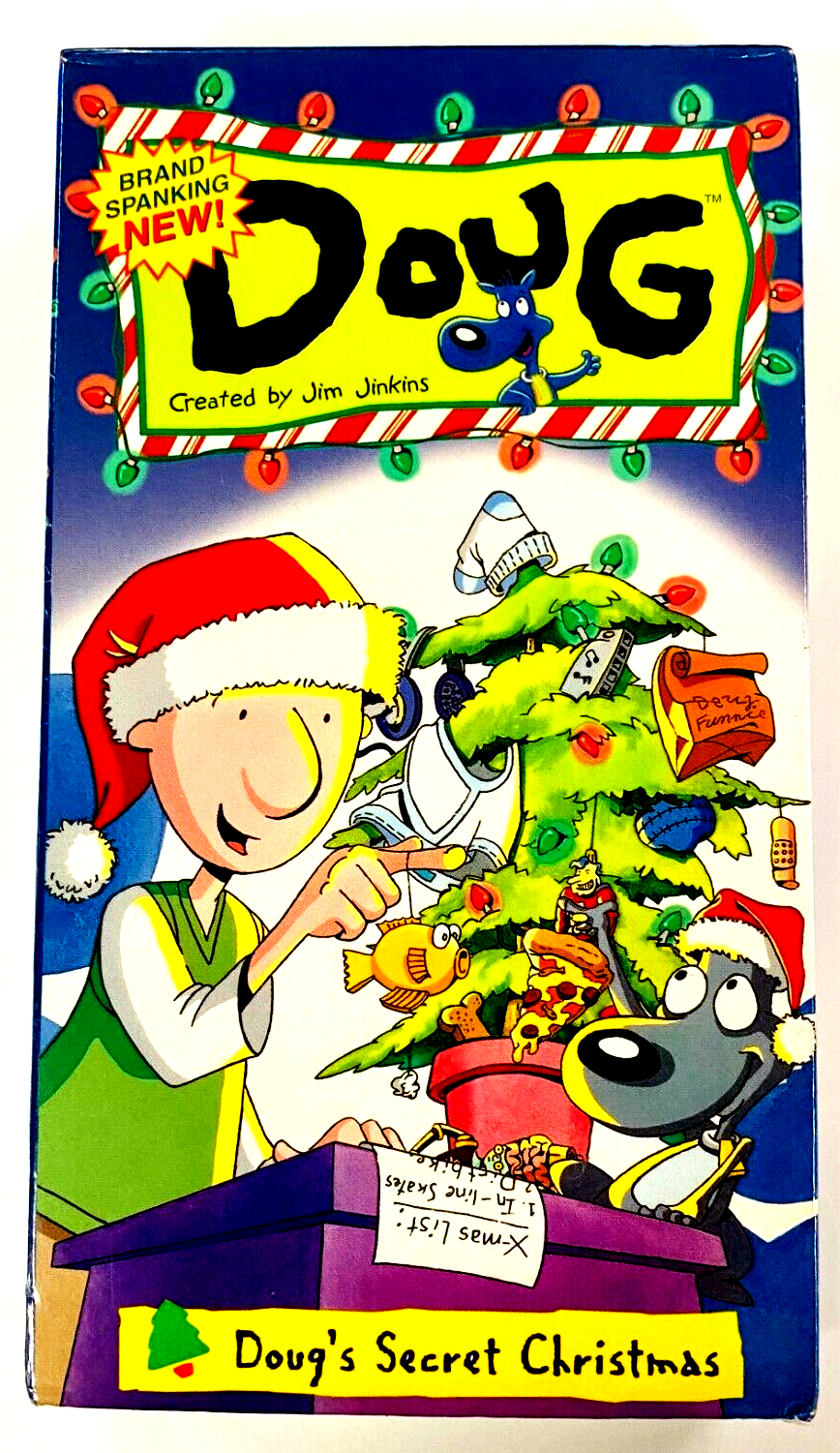 Doug: Dougs Secret Christmas (VHS, 1997) Walt Disney - Animated - NEW ...