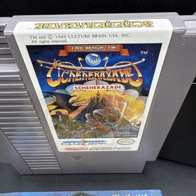 The Magic of Scheherazade (NES, 1989) &ndash; Authentic, Cart w/ Manual Tested! NICE