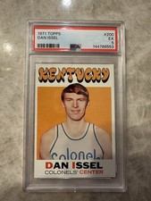 1971-72 Topps - Dan Issel #200 (RC) Kentucky Colonels PSA 5 EX Card Rare