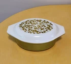 Pyrex Vintage Olive Verde 043 With Lid 1.5 Qt