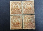 nystamps US Stamp # 303 Used Rare Block       A3x2278