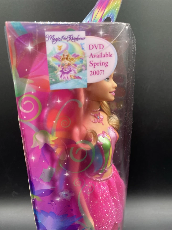 (NUEVO EN CAJA) 2006 Barbie Fairytopia Magic of the Rainbow Elina Fairy Doll Mattel Foto 4 de 4