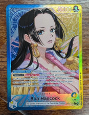 Boa Hancock OP14-041 Leader	Alternate Art Azure Sea's Seven One Piece Card Engli