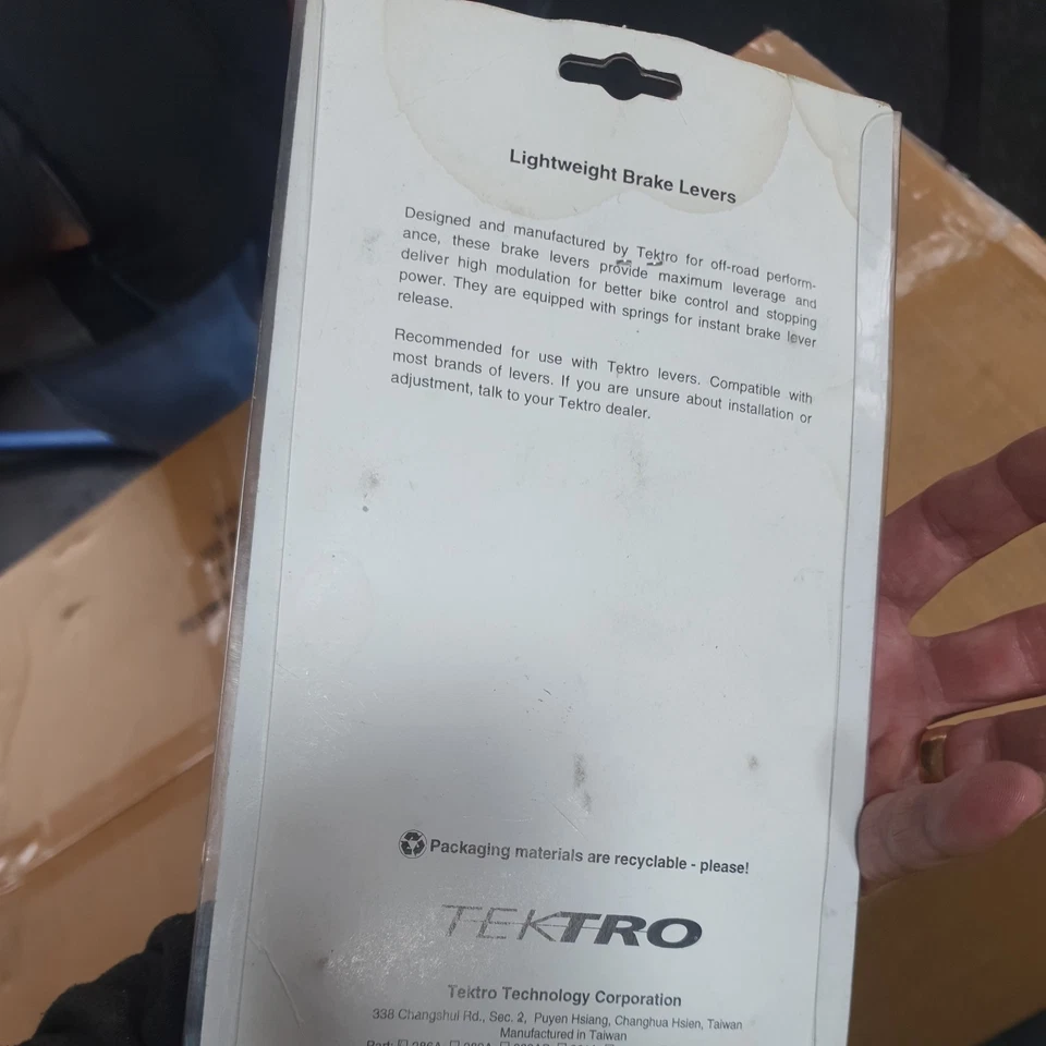 Tektro 363A Retro MTB/Road Brake Levers, Purple, Good Condition! nos - Image 4 of 4