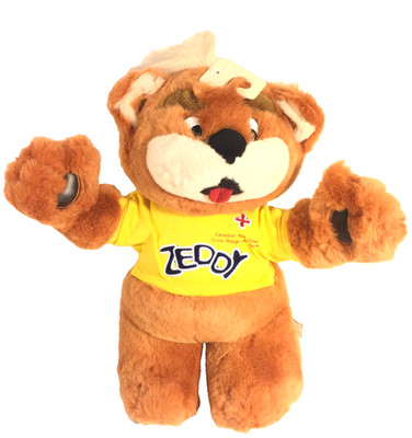 Zeddy Bear Canadian Red Cross - Zeller Mascot Teddy Bear 14